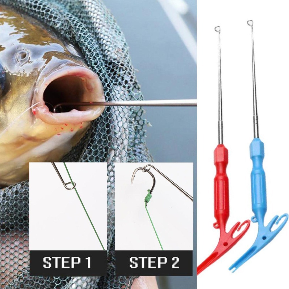 Fishing Hook Sharpener - أداة إزالة خطاف صيد فولاذية ،