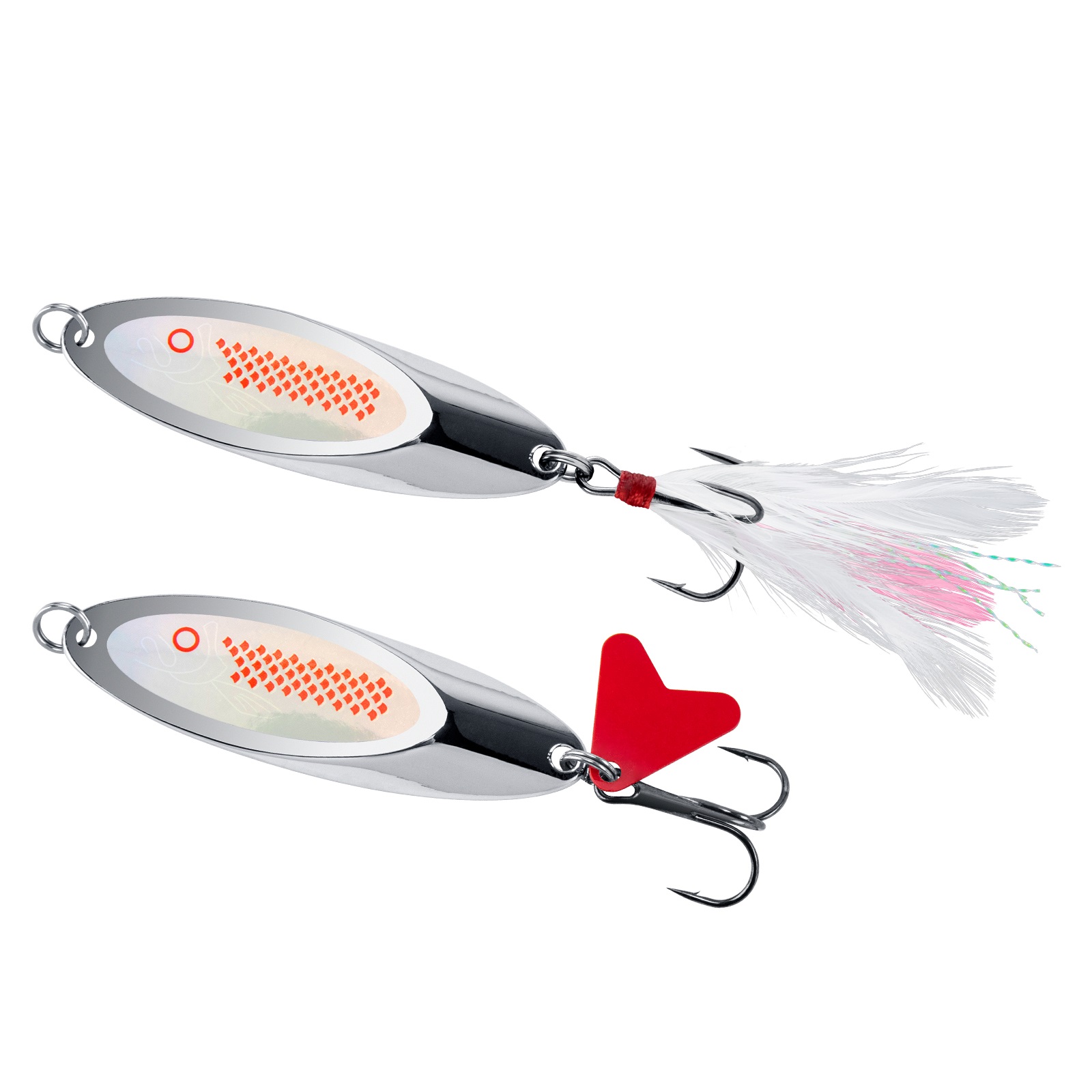 10 جرام-42 جرام المعادن سبينر  - مراجعة Fishing Hook Treble وسعره